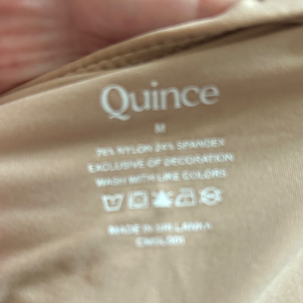 Quince Women's Three-Piece Bodysuit Set - Black, Brown & Tan medium‎ - Picture 5 of 10